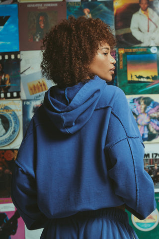 The Basic Hoodie - Navy