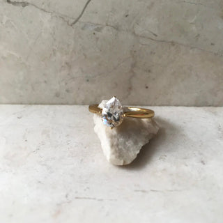 Minimalist Stone Ring