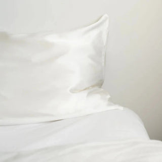 100% Pure Silk Pillowcase Pair - Milk