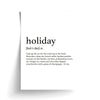 HOLIDAY PRINT UNFRAMED BY PAPIER HQ